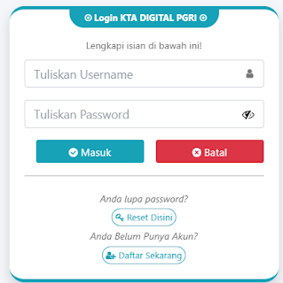 Register PGRI Karanganyar - Persatuan Guru Republik Indonesia Cabang Kabupaten Karanganyar